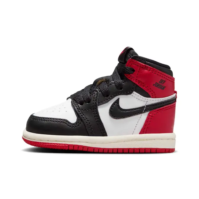 Air Jordan 1 High OG Black Toe Reimagined Toddler | Where To Buy 