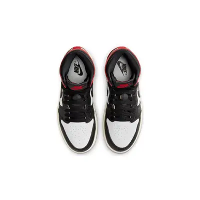 Air Jordan 1 High OG PS Black Toe Reimagined Middle