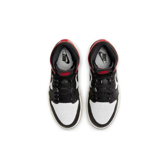 Air Jordan 1 High OG PS Black Toe Reimagined Middle
