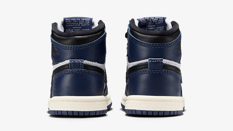 Air Jordan 1 High Toddler Midnight Navy FD1413-401 Back