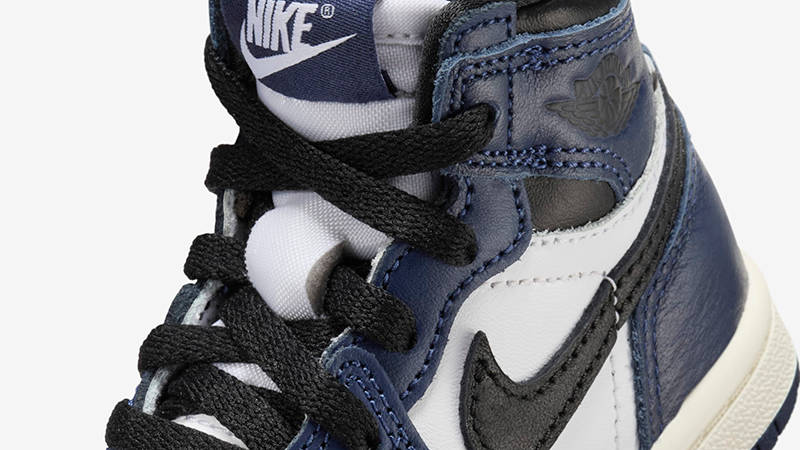 Air Jordan 1 High Toddler Midnight Navy FD1413-401 Detail