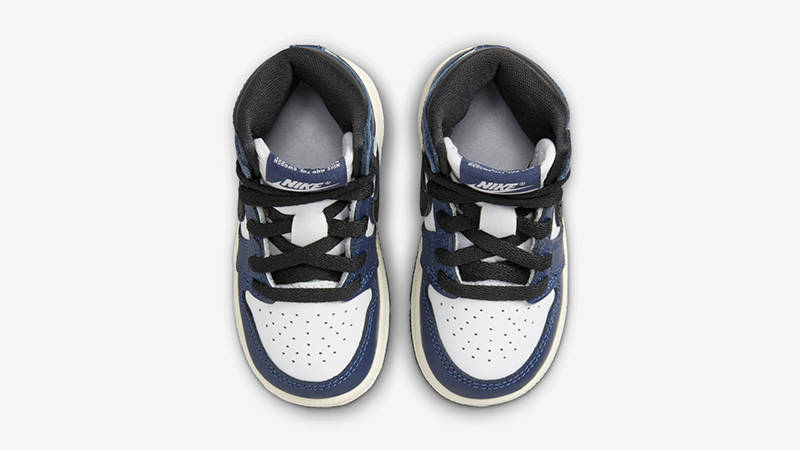 Air Jordan 1 High Toddler Midnight Navy FD1413-401 Top
