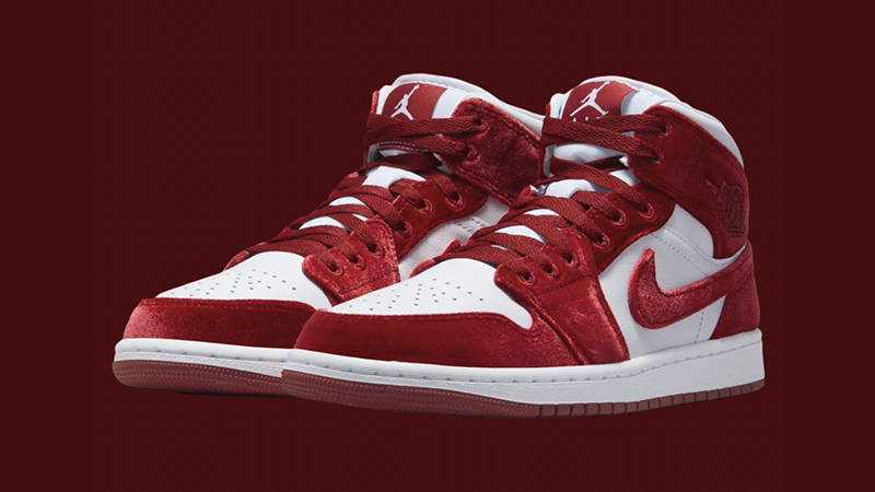 red velvet jordans womens