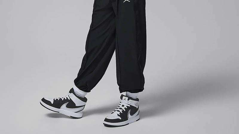Air Jordan 1 Mid RM Easyon GS Black White | FQ1281-001sv