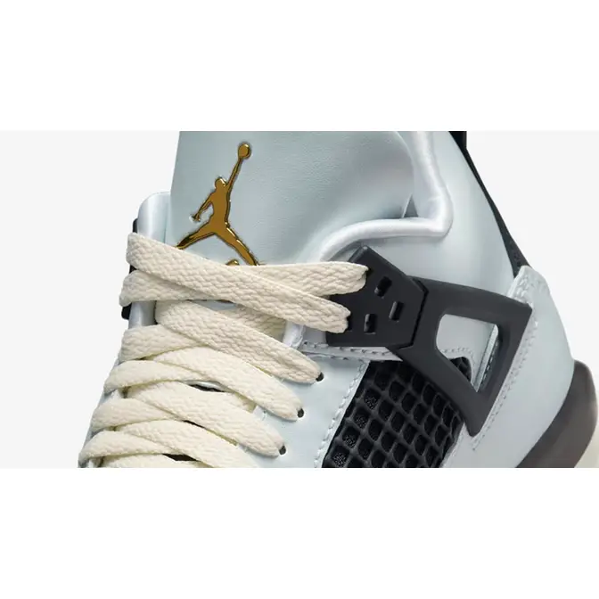 Air Jordan 4 GS Pure Platinum FZ8585-070 Detail