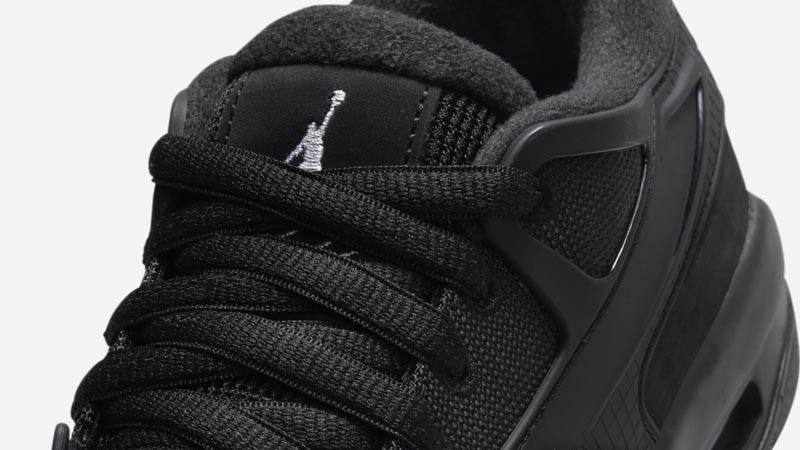 Air Jordan 4RM GS Black Cat Top Closeup