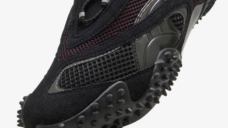 Aries PUMA Mostro Black Red Side Closeup