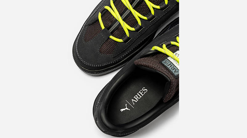Aries × PUMA Suede Black Volt 399347-01 inner