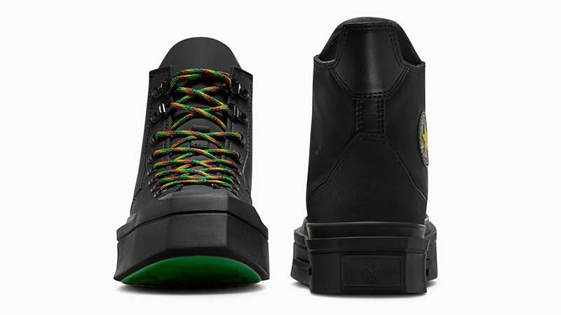 Daily Paper x Converse Chuck 70 De Luxe Squared High Black A12140C Front