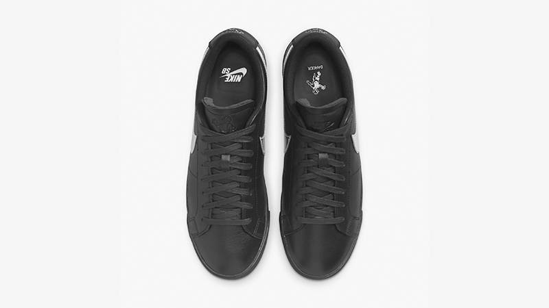 Dancer Skateboards x Nike SB Blazer Black HJ6703-001 middle