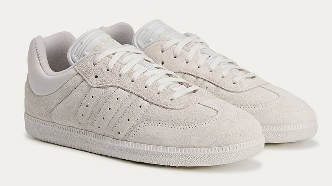 Dingyun Zhang x adidas Samba White Vapour Front
