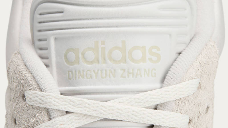 Dingyun Zhang x adidas Samba White Vapour Tongue