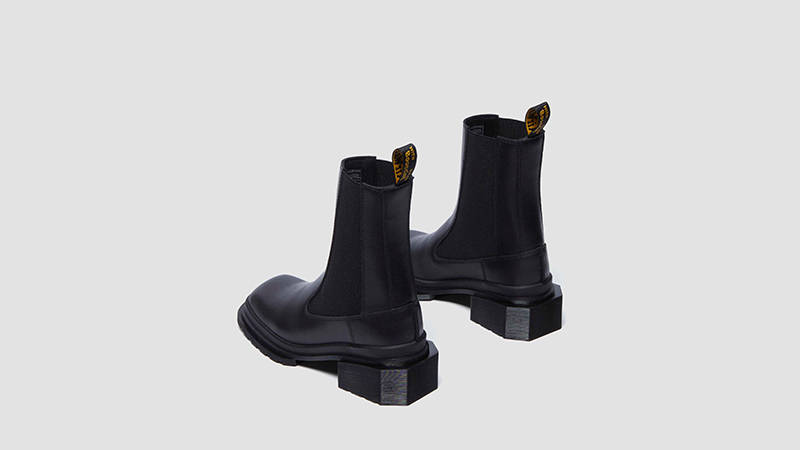 Dr Martens Maybole Square Toe Chelsea Boots Black back