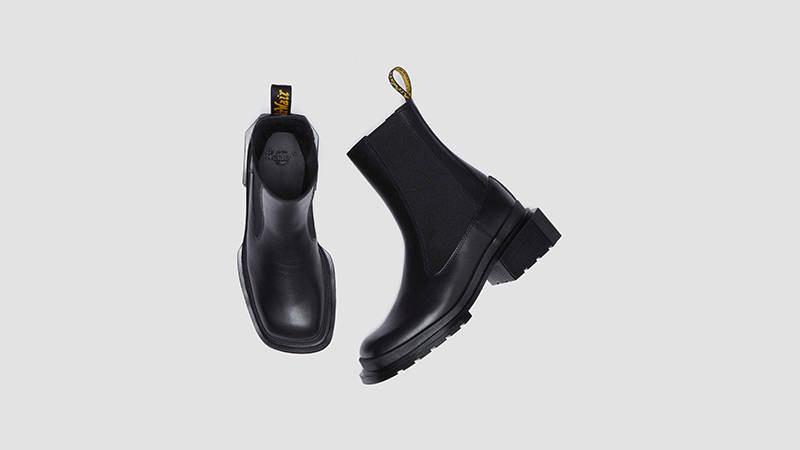 Dr Martens Maybole Square Toe Chelsea Boots Black middle