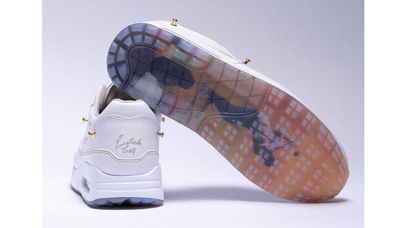 Eastside Golf x Nike Air Max 1 86 OG Golf White Gold | HQ3074-100