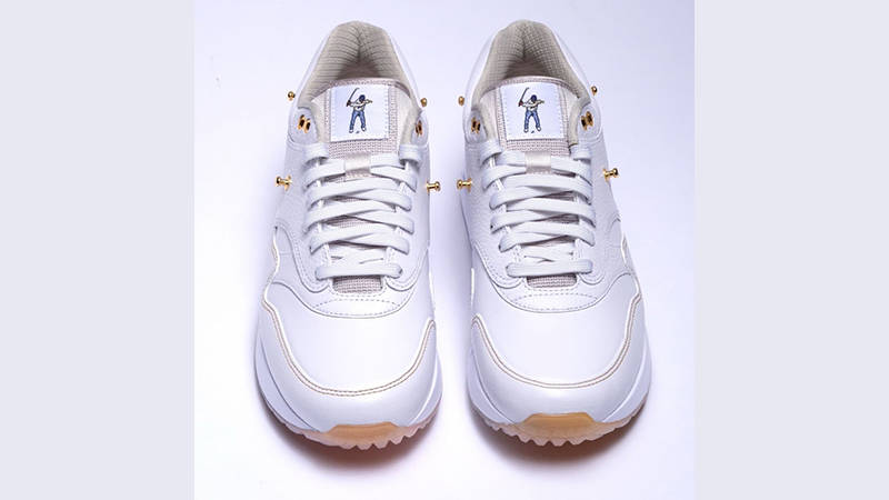 Eastside Golf x Nike Air Max 1 86 OG Golf White Gold | HQ3074-100