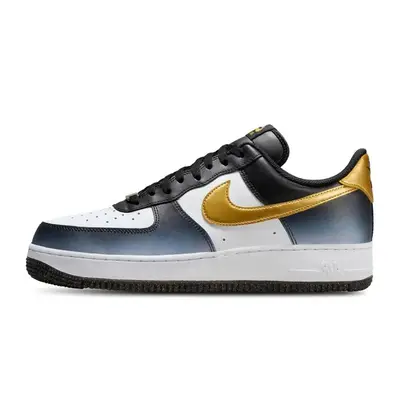 Nike air force 1 low black and white footlocker online