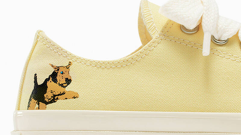 GOLF le FLEUR x Converse Chuck 70 Darryl Low Lemon Meringue A11676C Detail