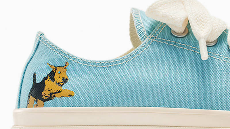 GOLF le FLEUR x Converse Chuck 70 Darryl Low Milky Blue A11678C Detail