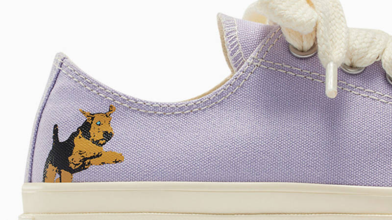 GOLF le FLEUR x Converse Chuck 70 Darryl Low Orchid Petal A11679C Detail