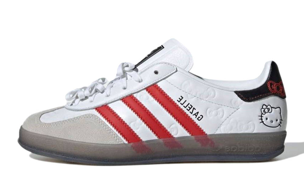 Hello Kitty x adidas Gazelle Indoor White Red II0013