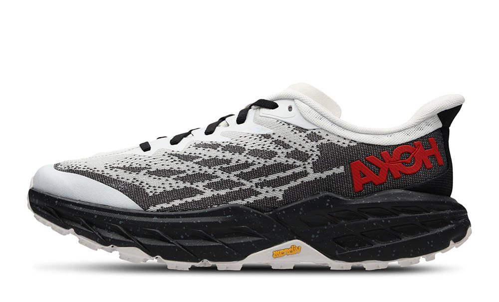 Hoka One One Speedgoat 5 Trail White Black 1123157-WBLC