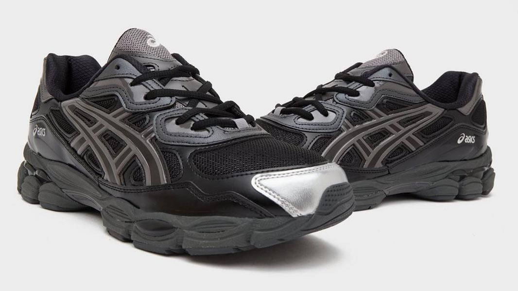 Kicki Yang Zhang x ASICS GEL-NYC Black Silver Toe Front