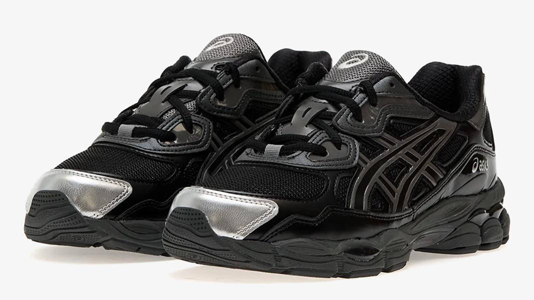 Kicki Yang Zhang x ASICS GEL-NYC Black Silver Toe Front