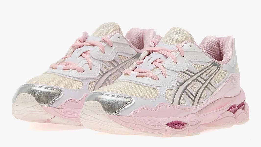 Kicki Yang Zhang x ASICS GEL-NYC Pink Pure Silver Front