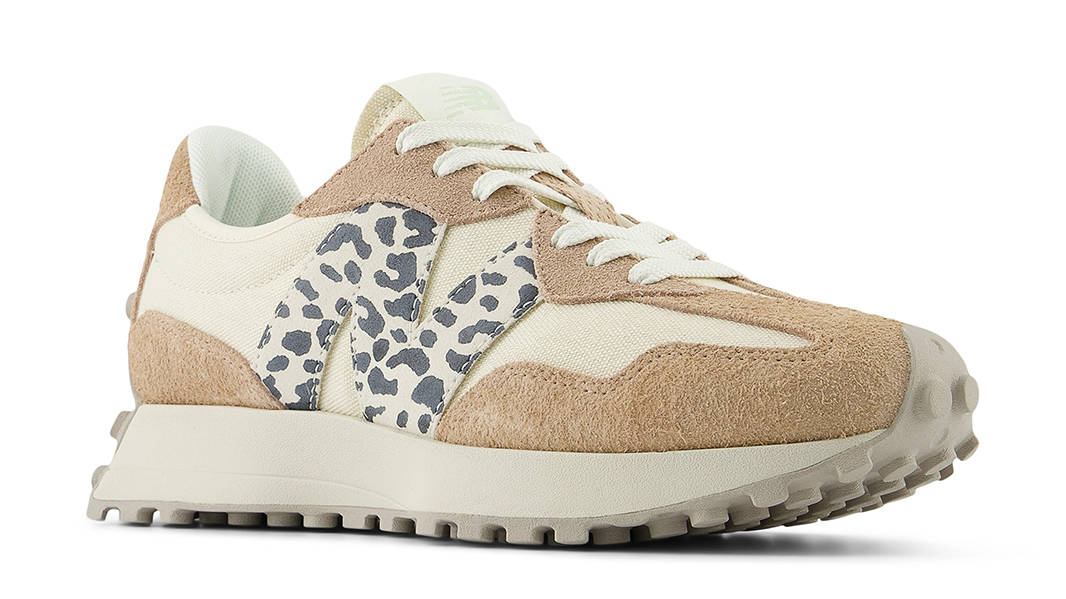 New Balance 327 Linen Leopard WS327AQ Side