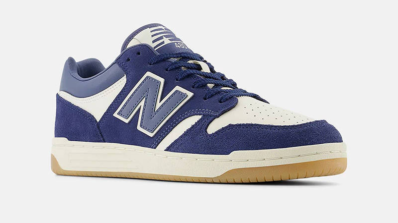 New Balance 480 Navy Linen BB480LPC front