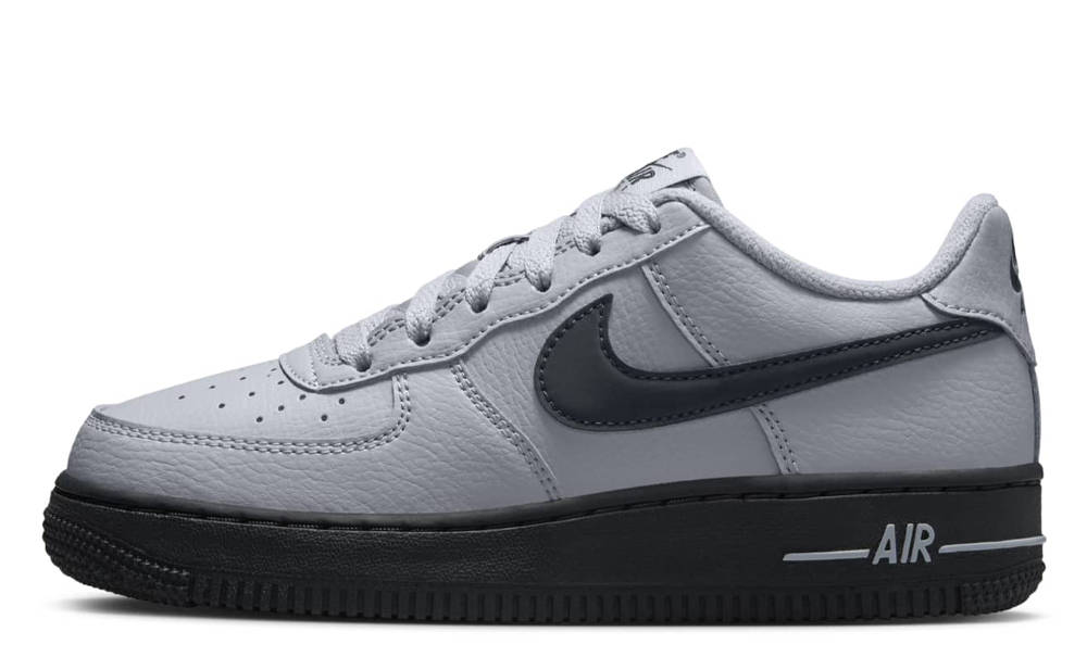 nike air force 1 wolf grey black