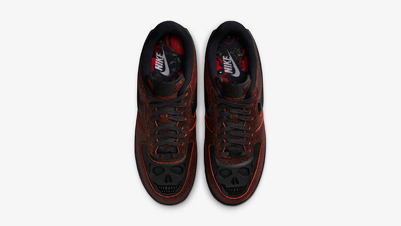 Nike Air Force 1 Low Halloween Skull middle
