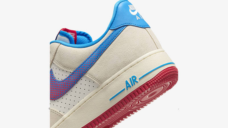 Nike Air Force 1 Low Harlem Globetrotters HQ3618-113 heel