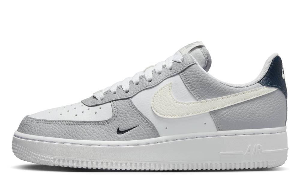 Nike Air Force 1 Low Wolf Grey Armoury Navy