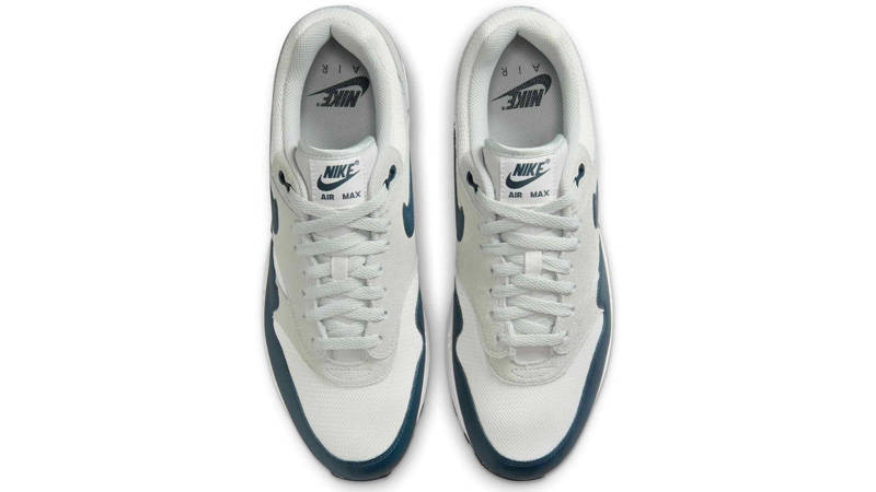 Nike Air Max 1 White Armory Navy Middle