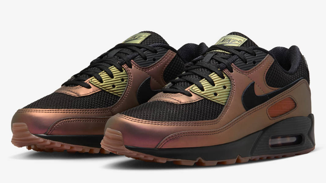 Nike Air Max 90 Black Dark Russet Front