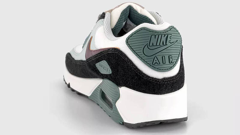 Nike Air Max 90 Burgundy Crush Vintage Green FV6059-001 back