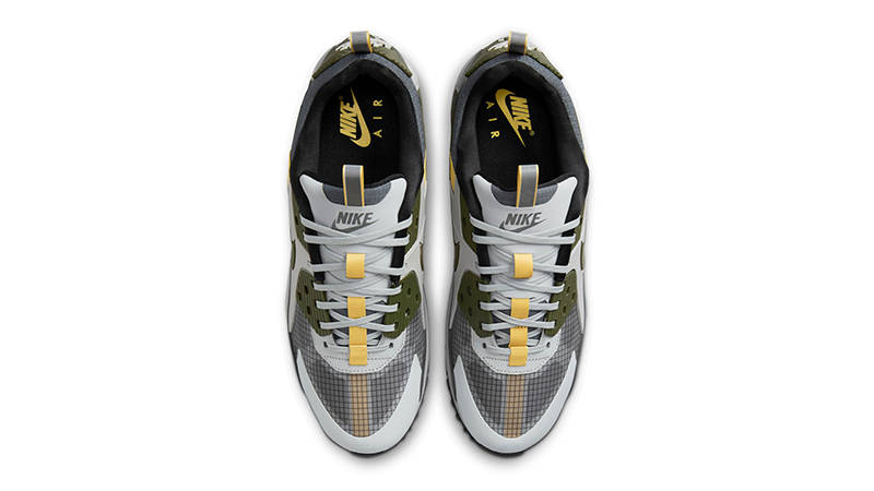 Nike Air Max 90 Drift Grey Cargo Khaki FB2877-003 Top