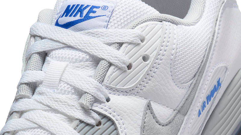 Nike Air Max 90 White Racer Blue HM0705-100 Detail