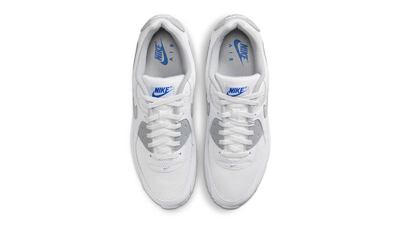Nike Air Max 90 White Racer Blue HM0705-100 Top