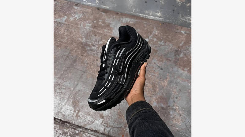 Nike Air Max TL 2.5 Black Metallic Silver FZ4110-002 on hand