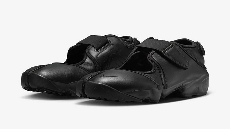 Triple Black Leather Nike Rifts Mens Sneakers Rift Nike Mens Nike
