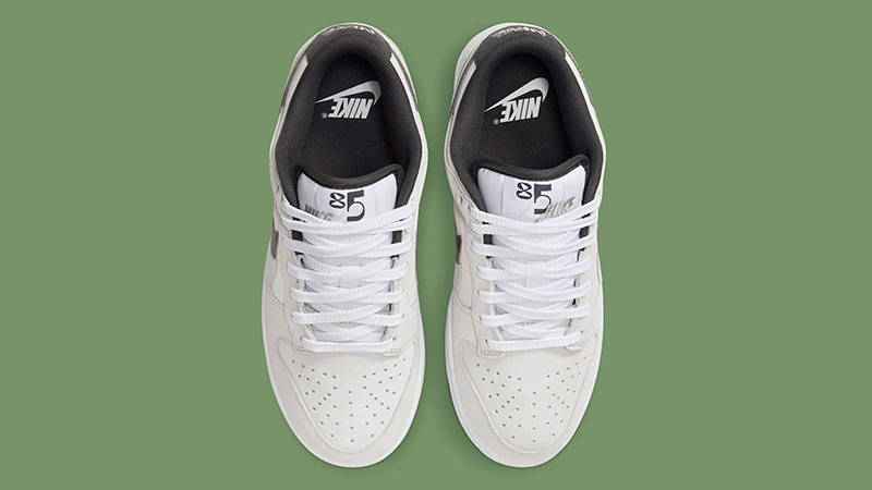 nike double swoosh grey