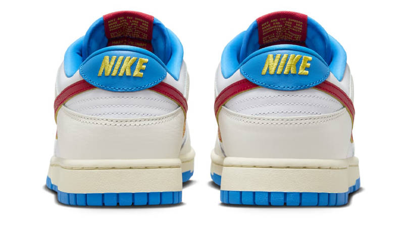 Nike Dunk Low Harlem Globetrotters Back