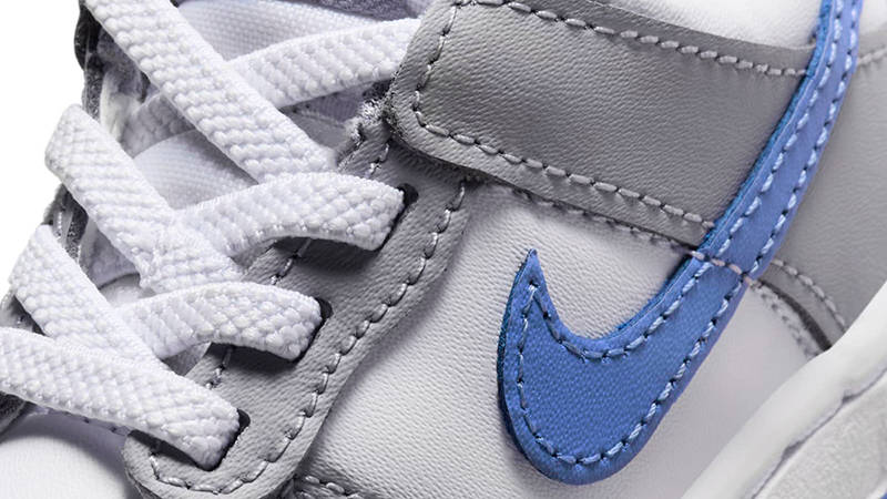 Nike Dunk Low Toddler Grey Royal Pulse FB9107-121 Detail