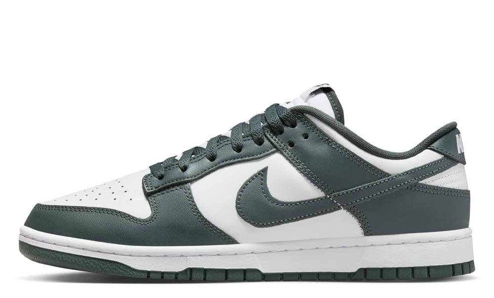 Nike Dunk Low White Vintage Green