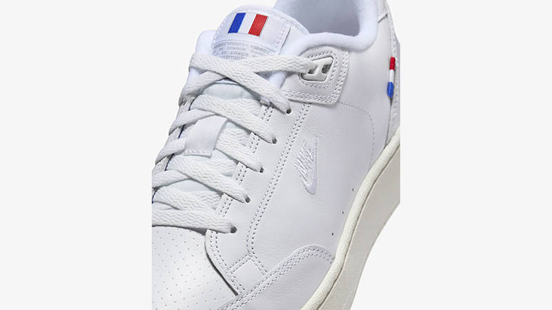 Nike Grandstand II Pinnacle White Sail AO2642-101 tongue