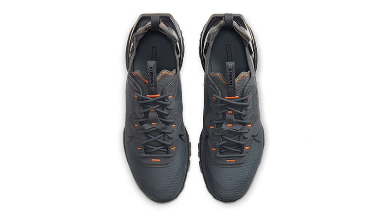 Nike React Vision Iron Grey Orange DC3954-001 Top