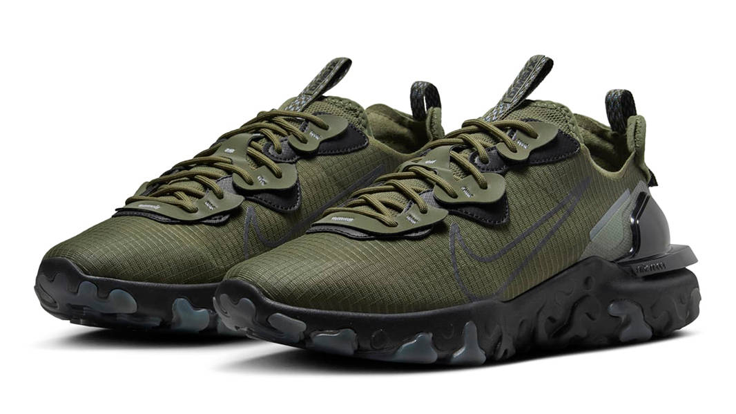 nike epic react presto olive green